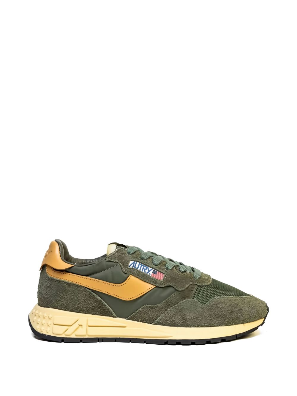 Autry Sneakers Rellwind in suede kaki