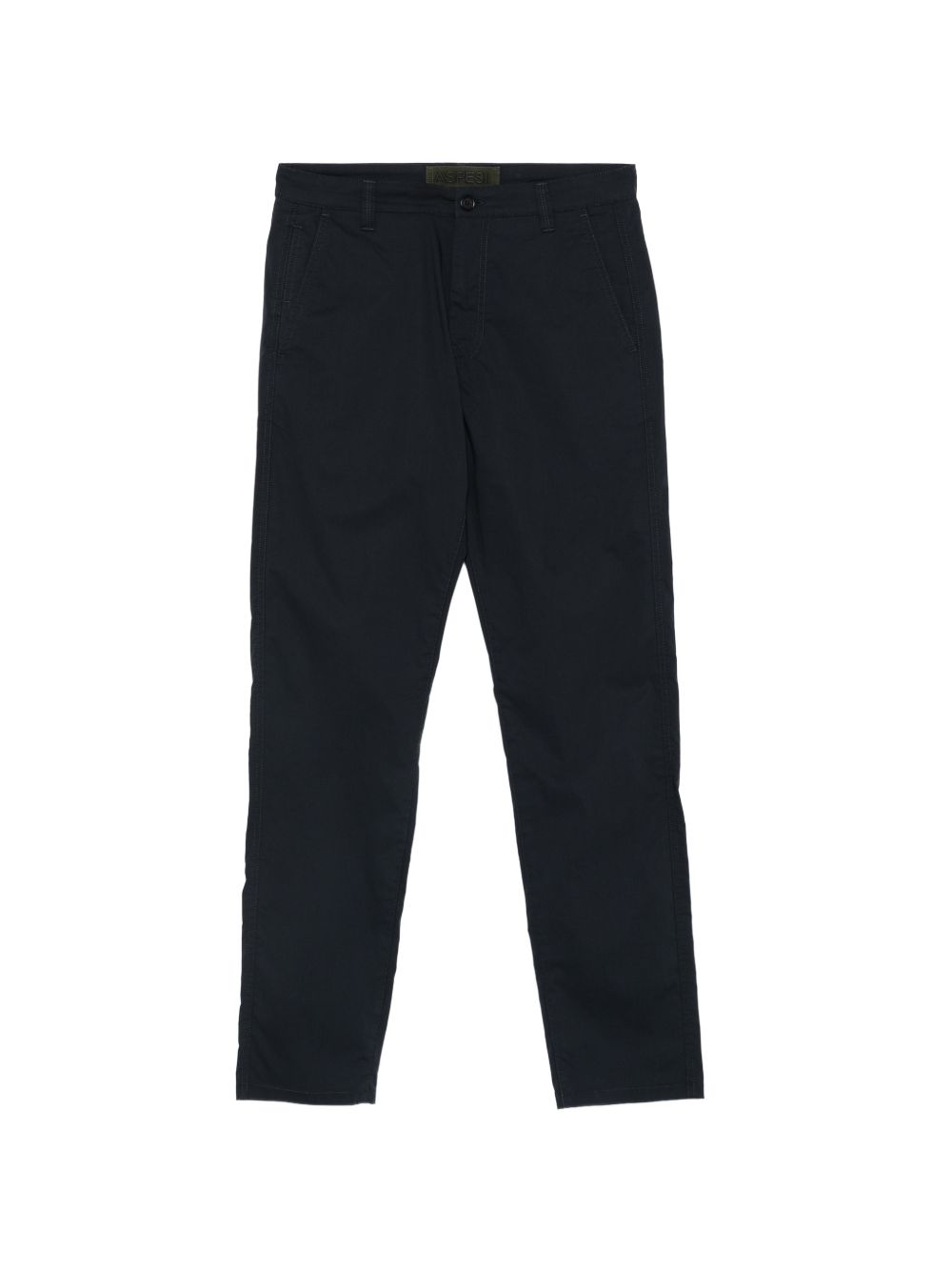 ASPESI Pantaloni blu casual a gamba dritta