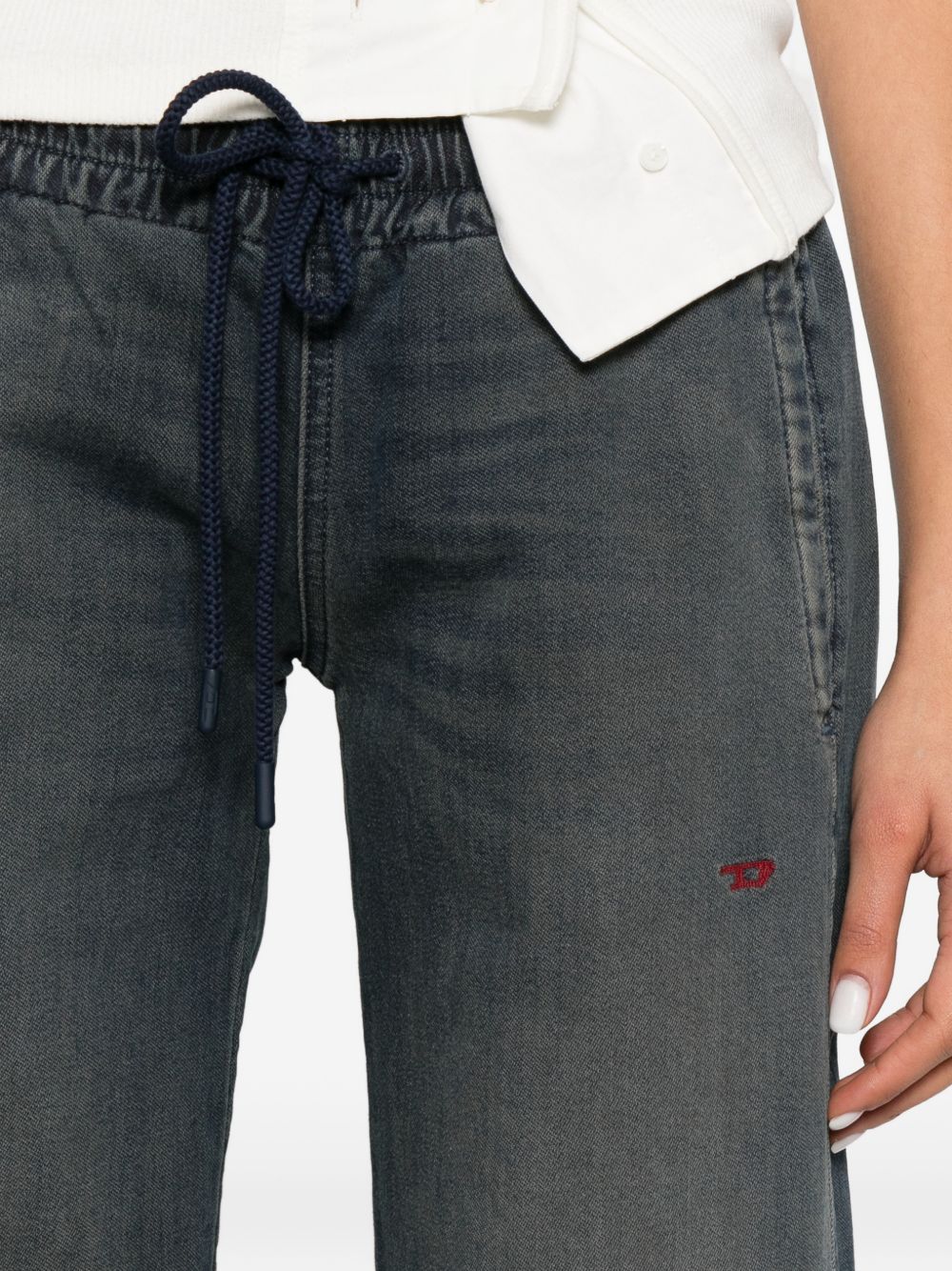 Diesel Jeans effetto washed sulla gamba, view 2
