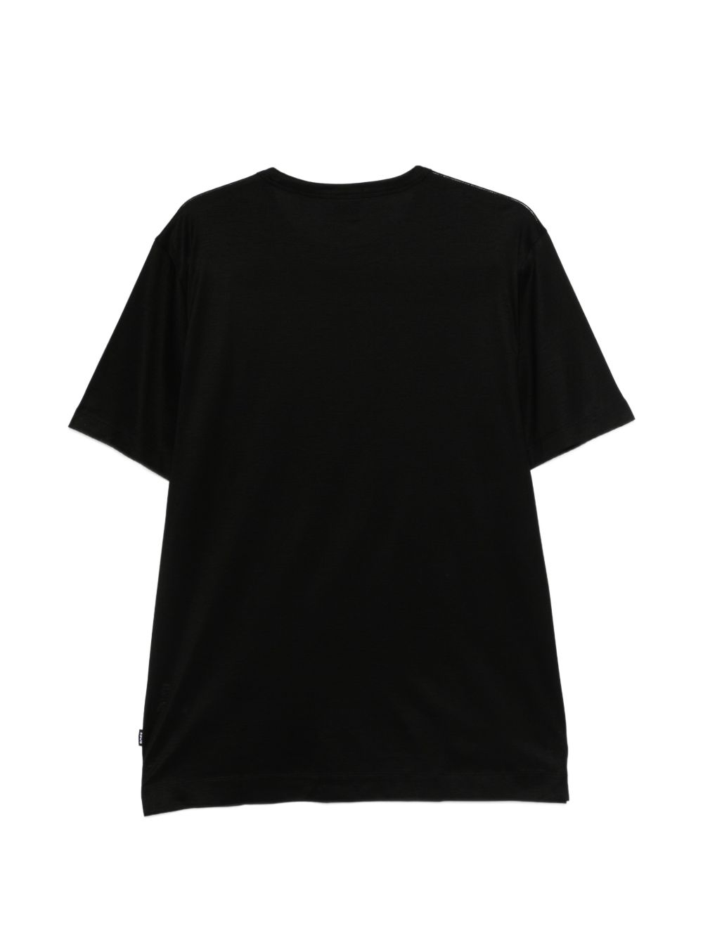 Boss T-shirt Thompson a maniche corte nera, view 2