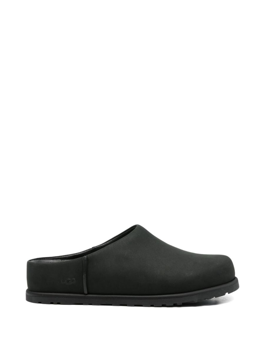 UGG Sabot in pelle neri