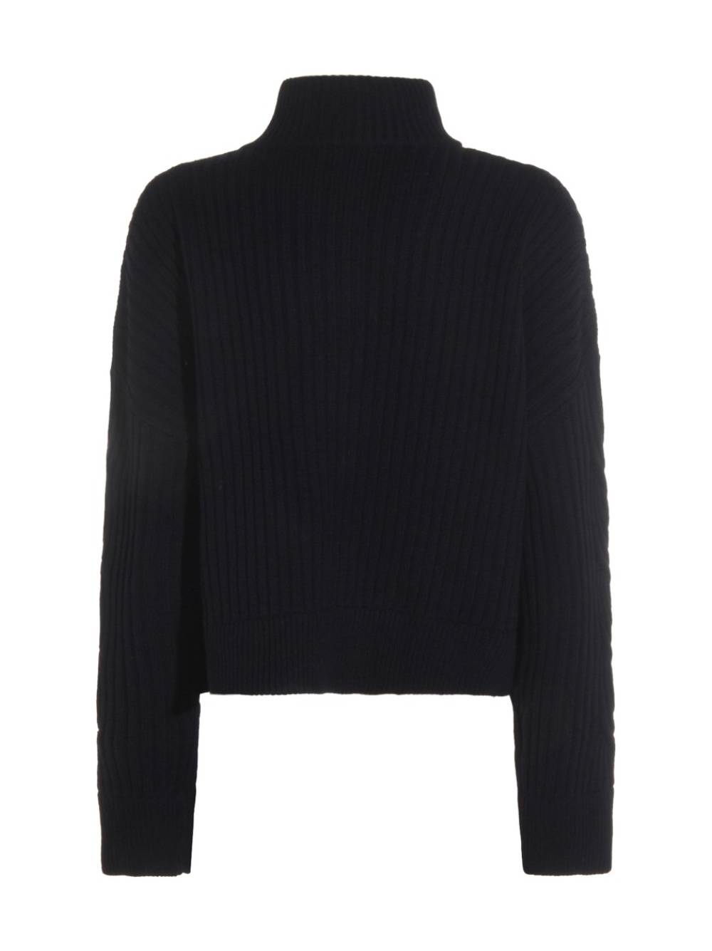 Max Mara Cardigan Afelio in lana misto cashmere blu navy, view 2