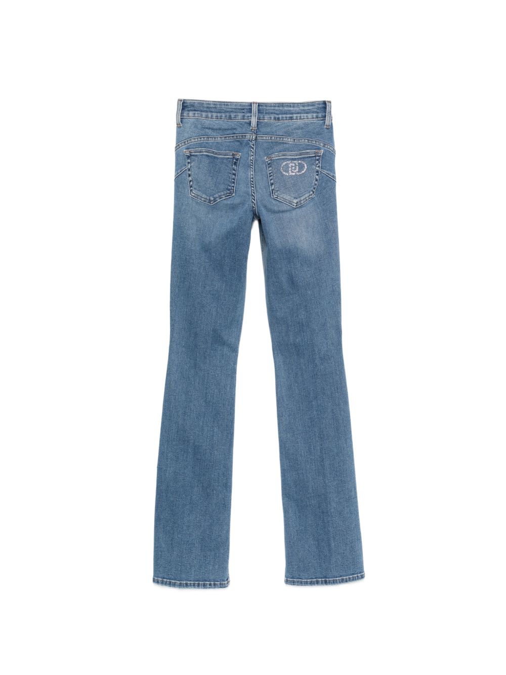 LIUJO Blu jeans effetto wash con tasche, view 2