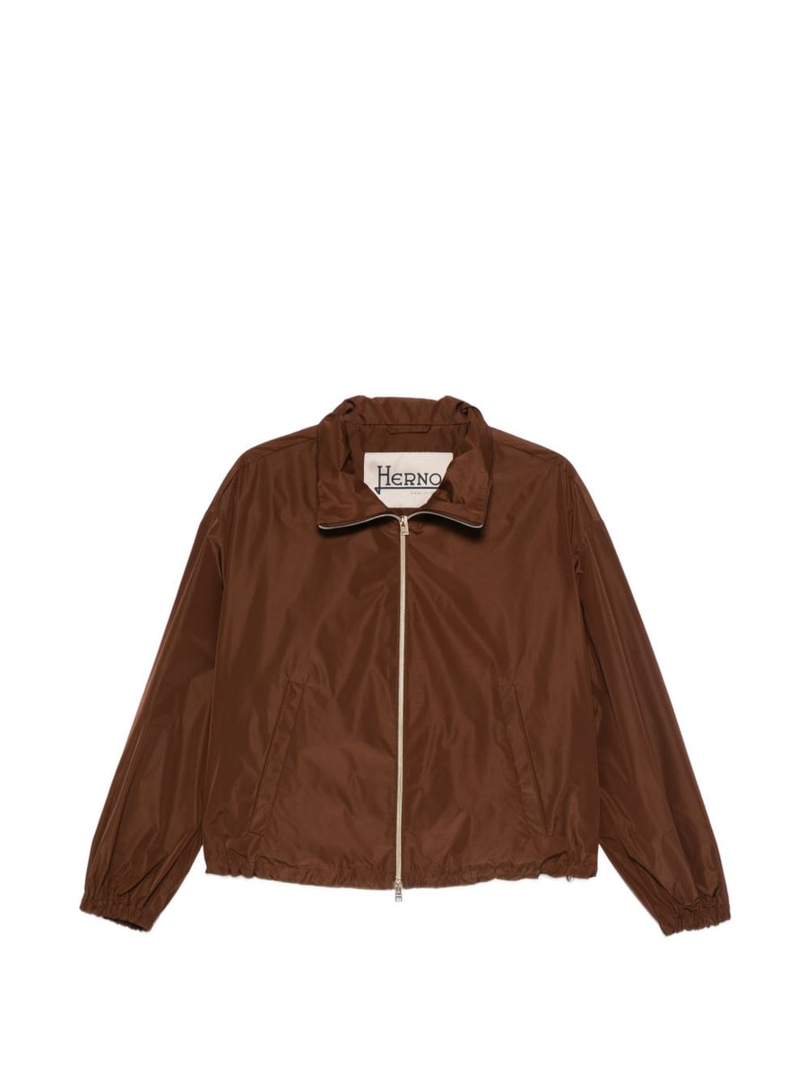 Herno Giacca marrone con zip
