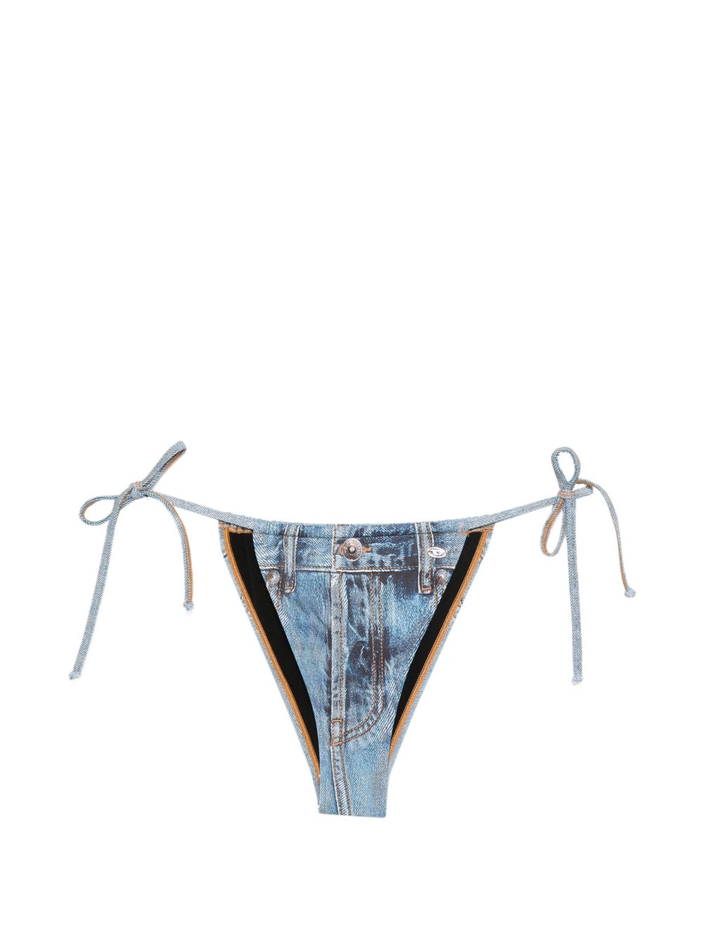 Diesel Slip con stampa denim