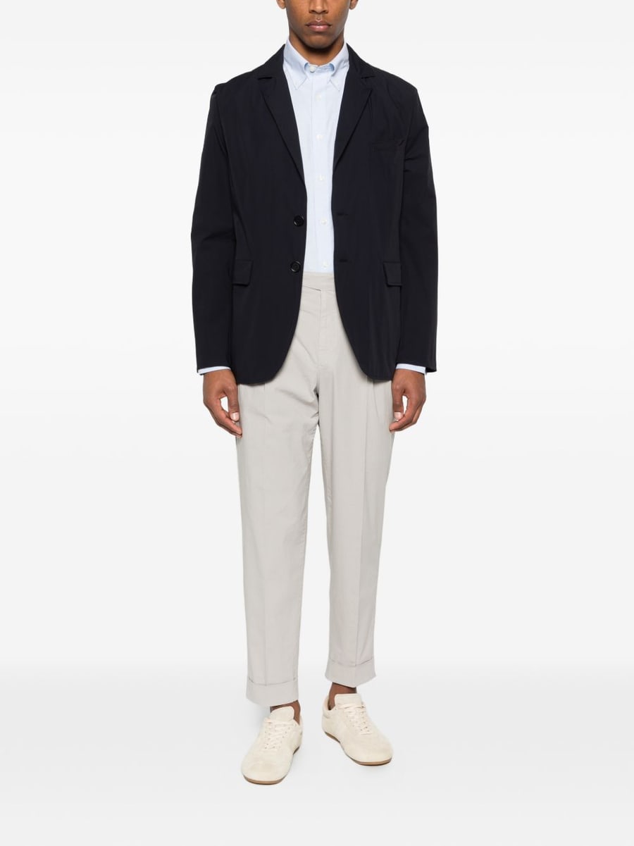 ASPESI Blazer in cotone blu navy, view 2