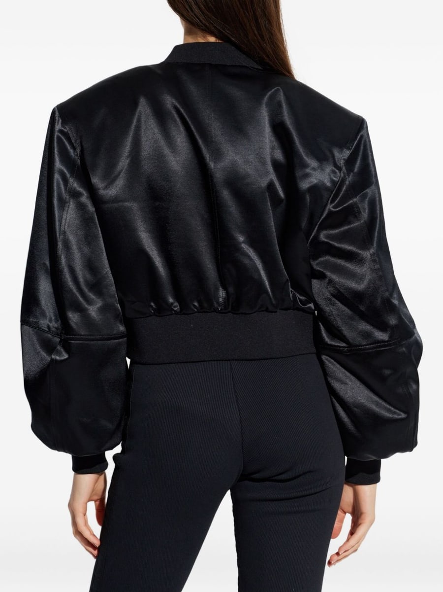 The Attico Giacca bomber nero, view 3