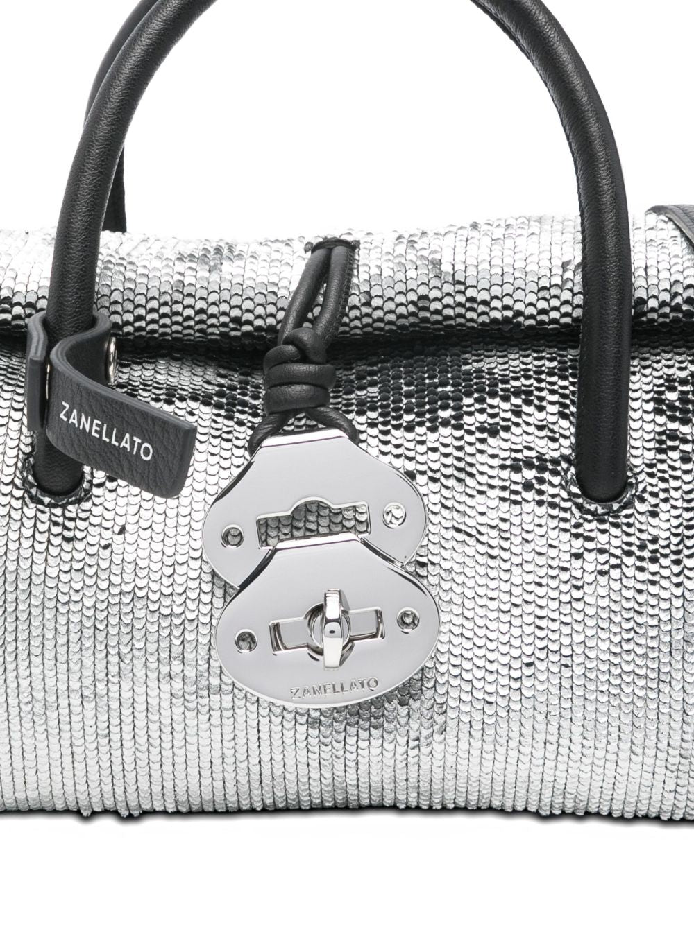 ZANELLATO Borsa Dotta Baby Anniversario CBI argento, view 2
