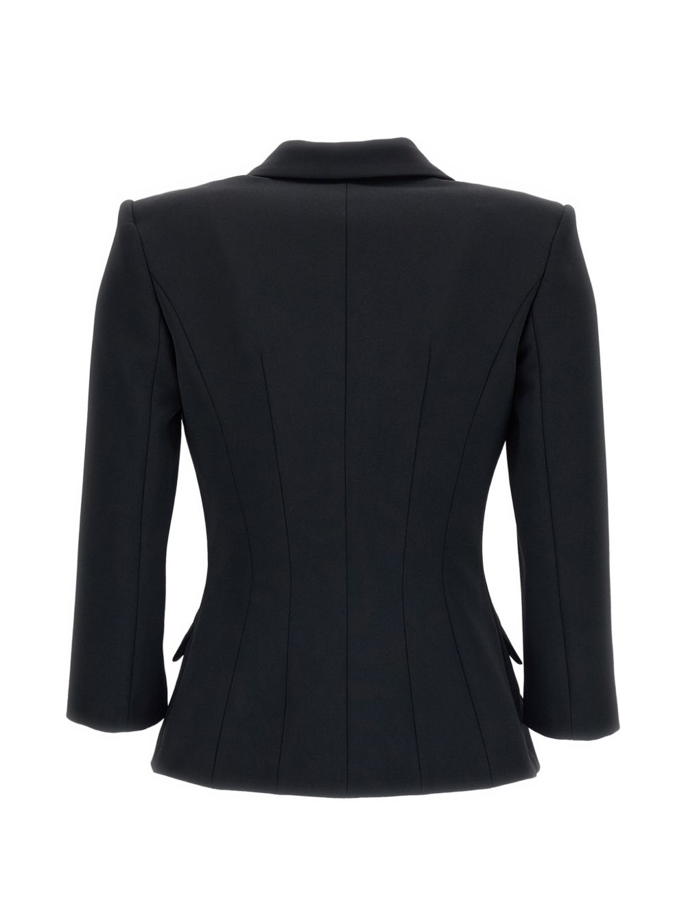 Elisabetta Franchi Giacca blazer slim femminile con bottoni e dettagli dorati, view 2