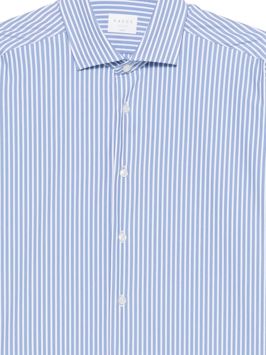 XACUS Camicia Taylor a righe blu, view 3