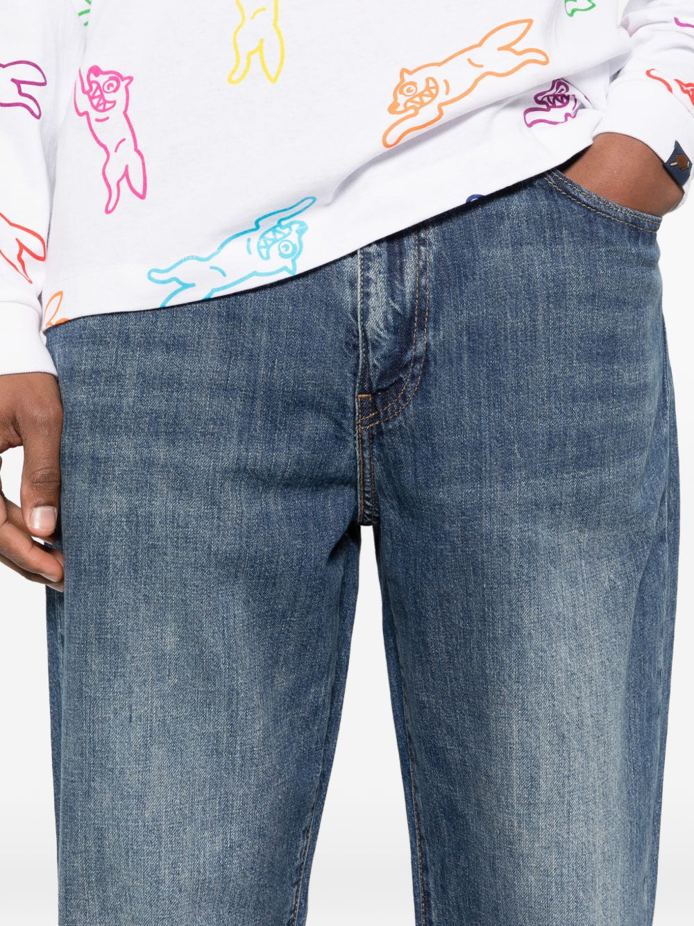 LEVIS Jeans Levis 568 Loose Straight in denim blu, view 2