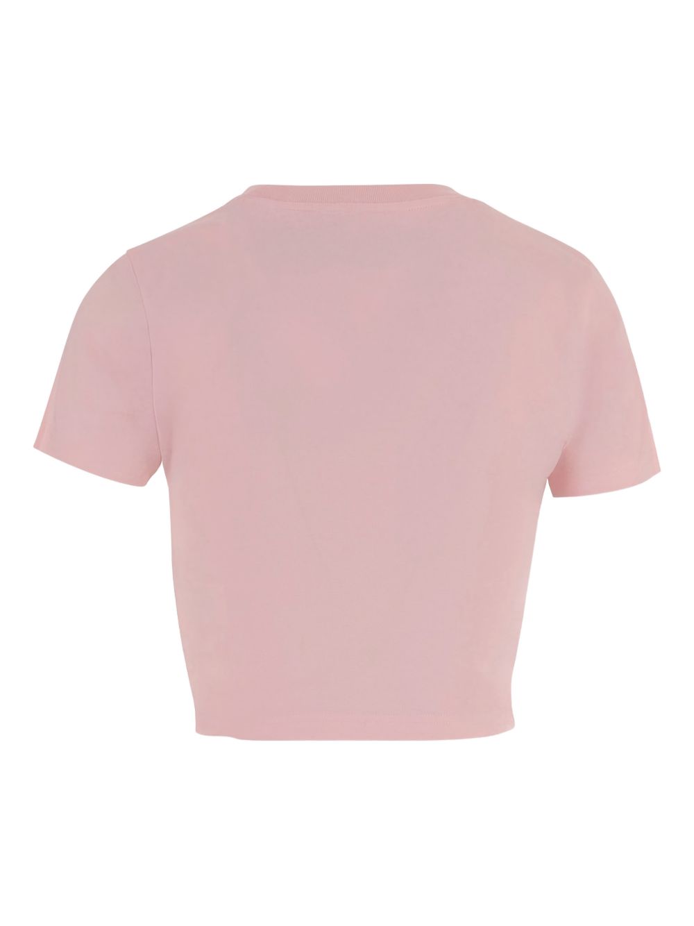 CASABLANCA T-shirt in cotone rosa, view 2