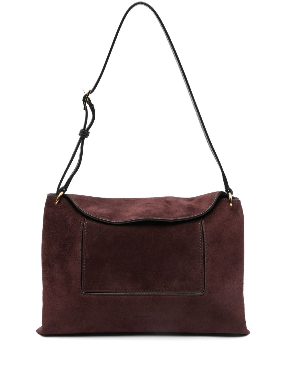 WANDLER Borsa a tracolla Penelope in suede marrone