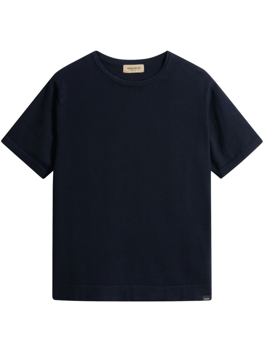 Woolrich T-shirt in cotone blu