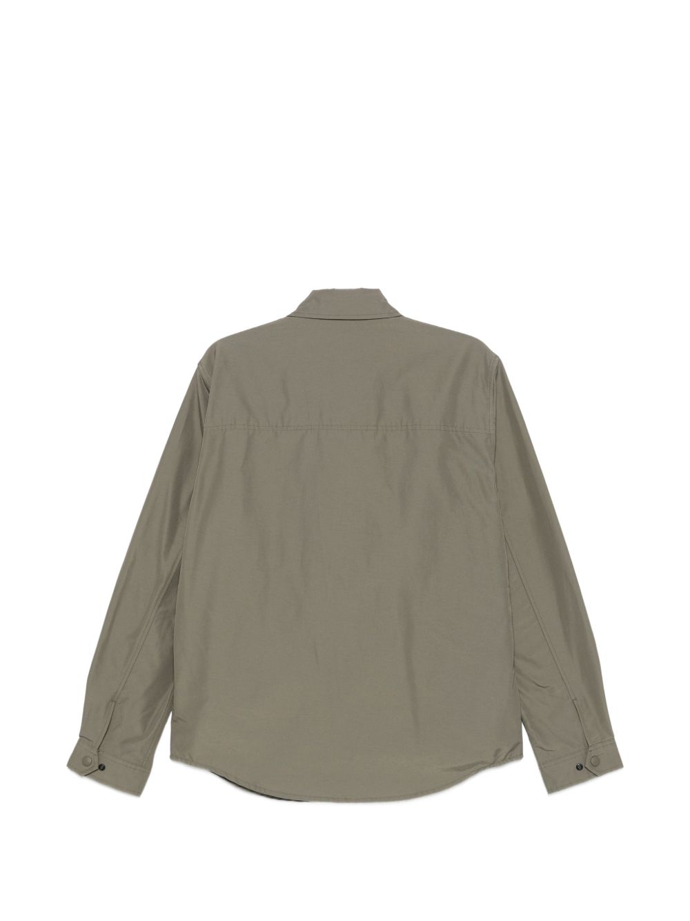 Woolrich Camicia verde muschio con bottoni, view 2