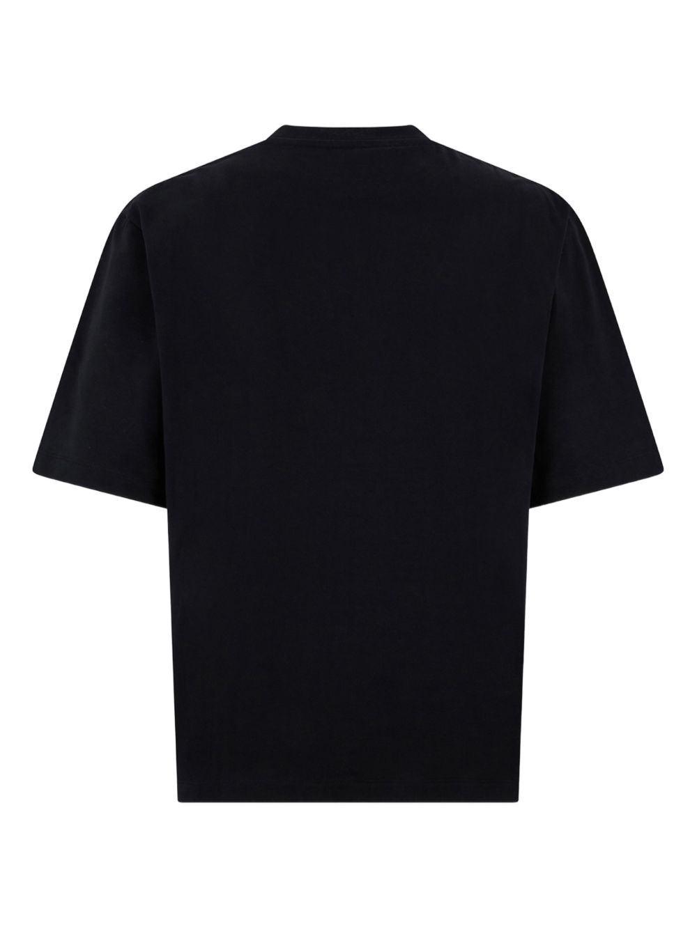 Dsquared2 T-shirt in cotone nero con logo, view 2