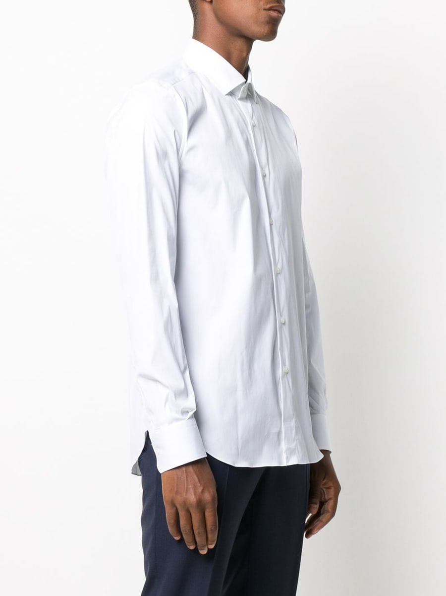 XACUS Camicia bianca a maniche lunghe, view 4