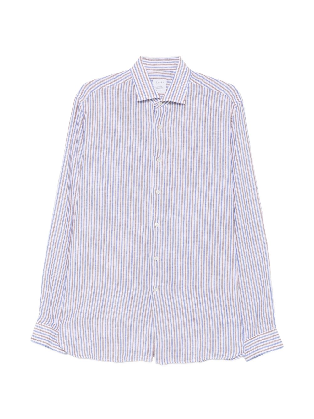 XACUS Camicia a righe in lino