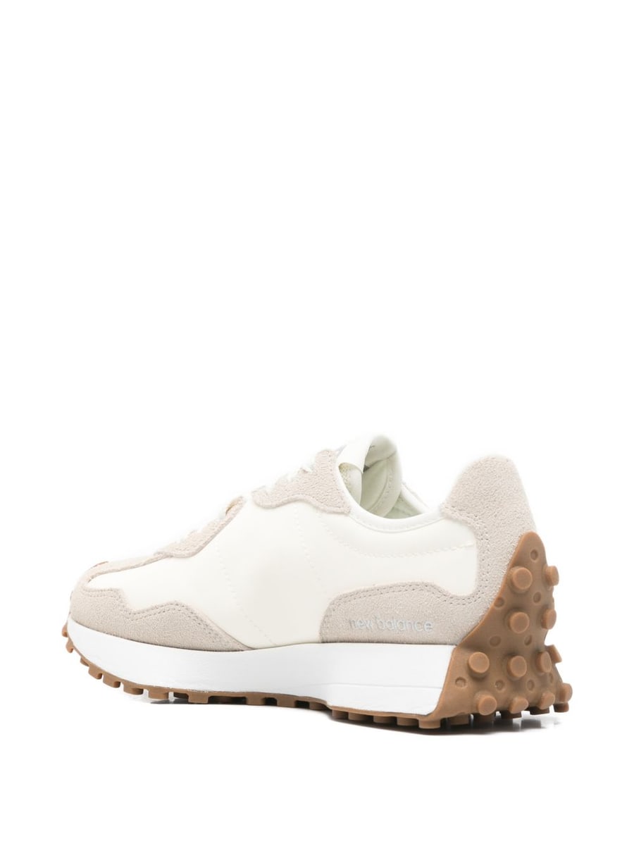 New Balance Sneakers beige e argentate, view 2