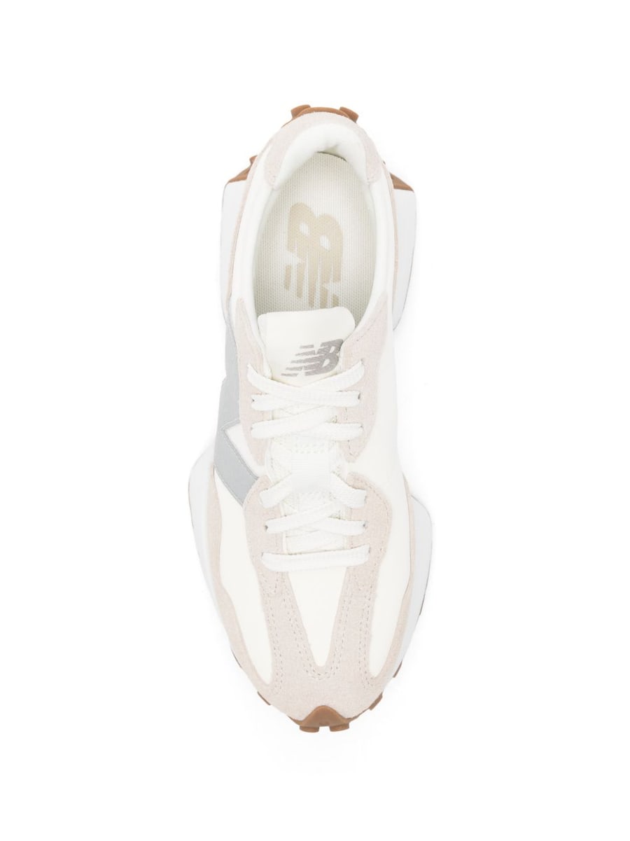 New Balance Sneakers beige e argentate, view 3