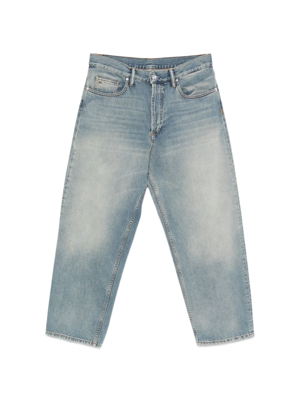 NINE IN THE MORNING Jeans Albert  in cotone con effetto slavato