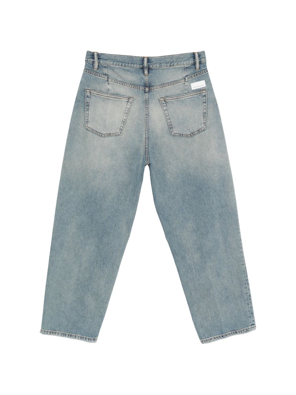 NINE IN THE MORNING Jeans Albert  in cotone con effetto slavato, view 2