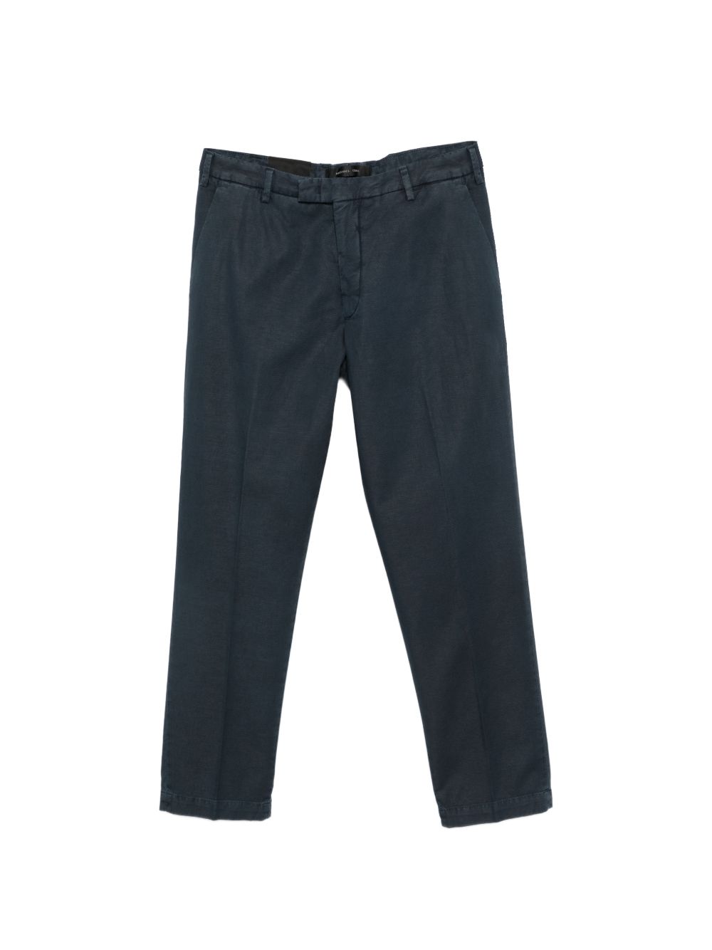 MICHAEL COAL Pantaloni lunghi blu a gamba dritta