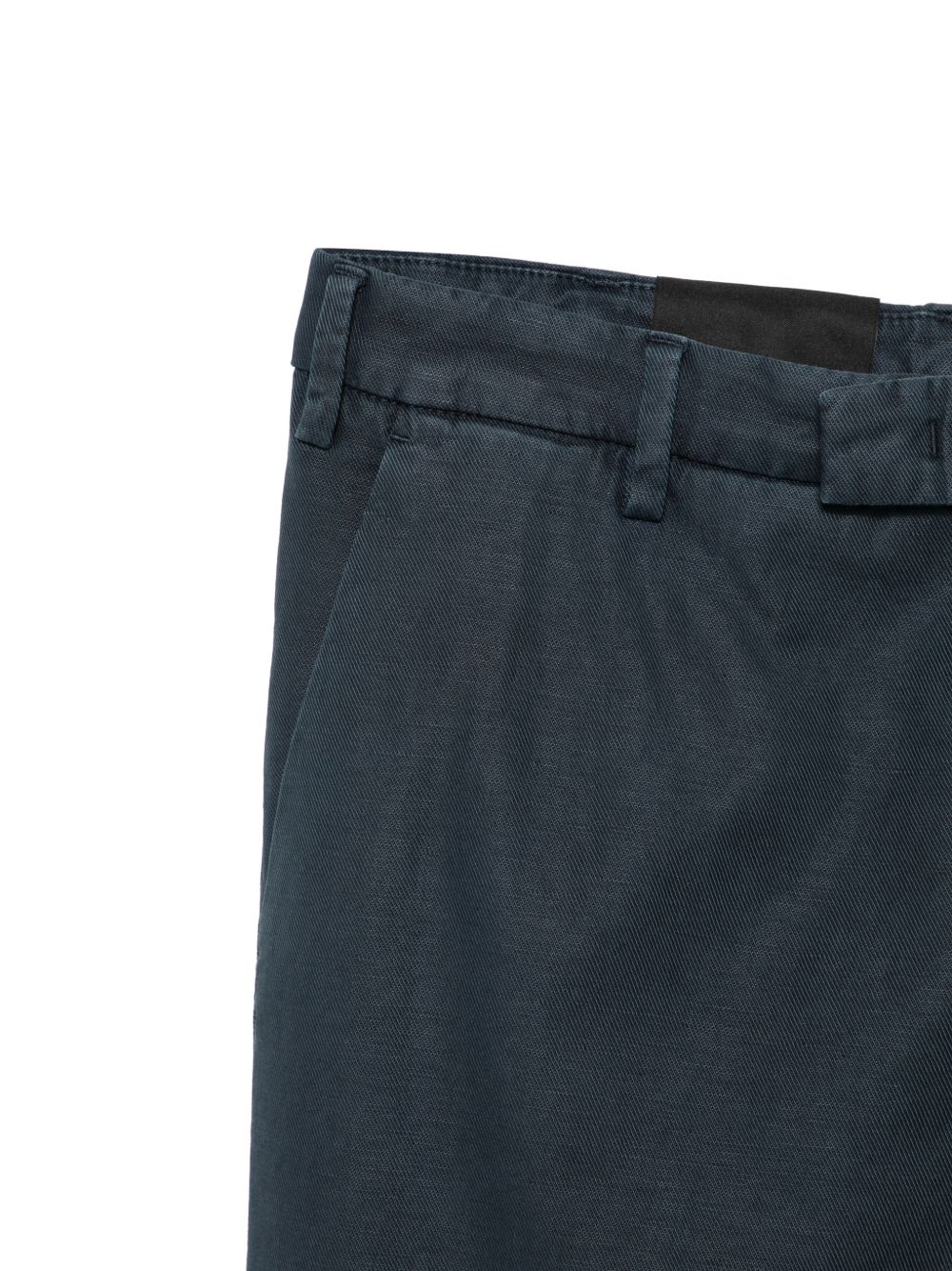 MICHAEL COAL Pantaloni lunghi blu a gamba dritta, view 2