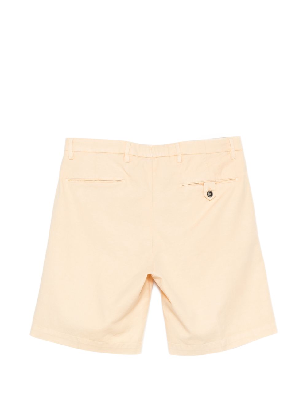 MICHAEL COAL Pantaloni corti giallo burro con tasche, view 2