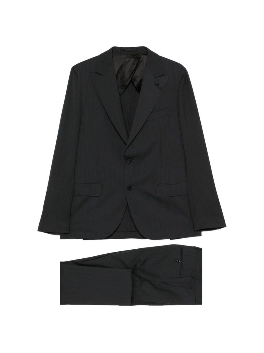 LARDINI Completo elegante nero