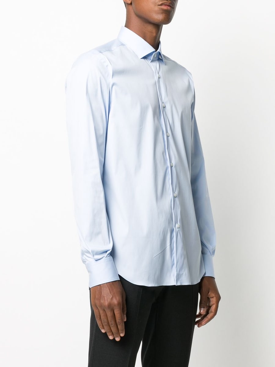 XACUS Camicia slim fit in cotone, view 3