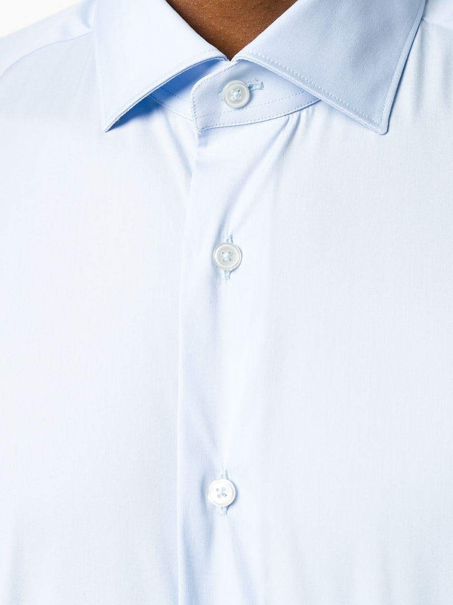 XACUS Camicia slim fit in cotone, view 5