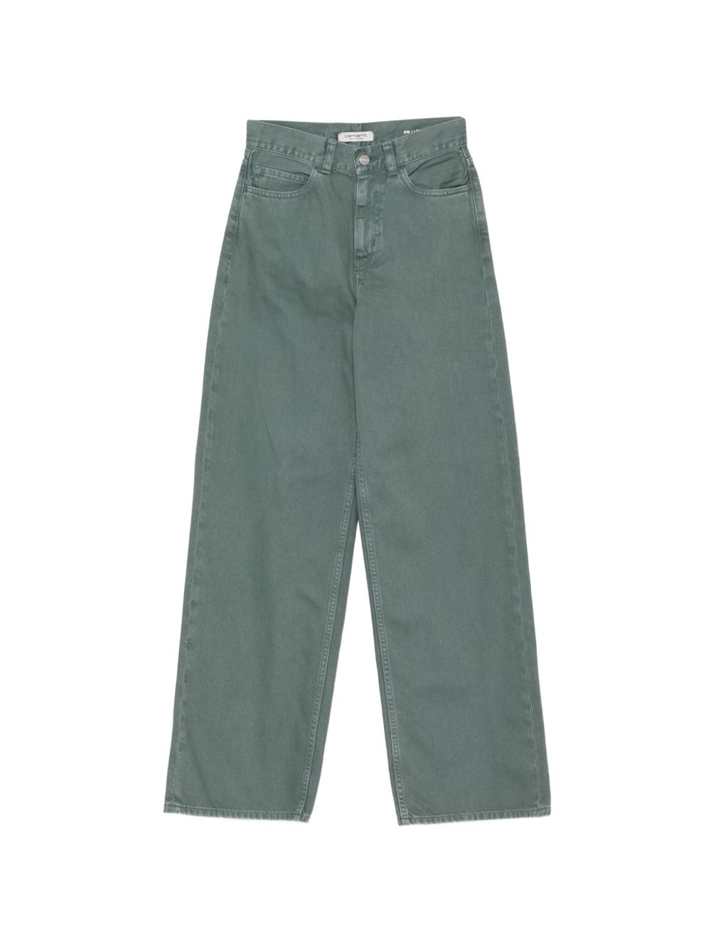 Carhartt WIP Pantaloni verde scuro con tasche laterali