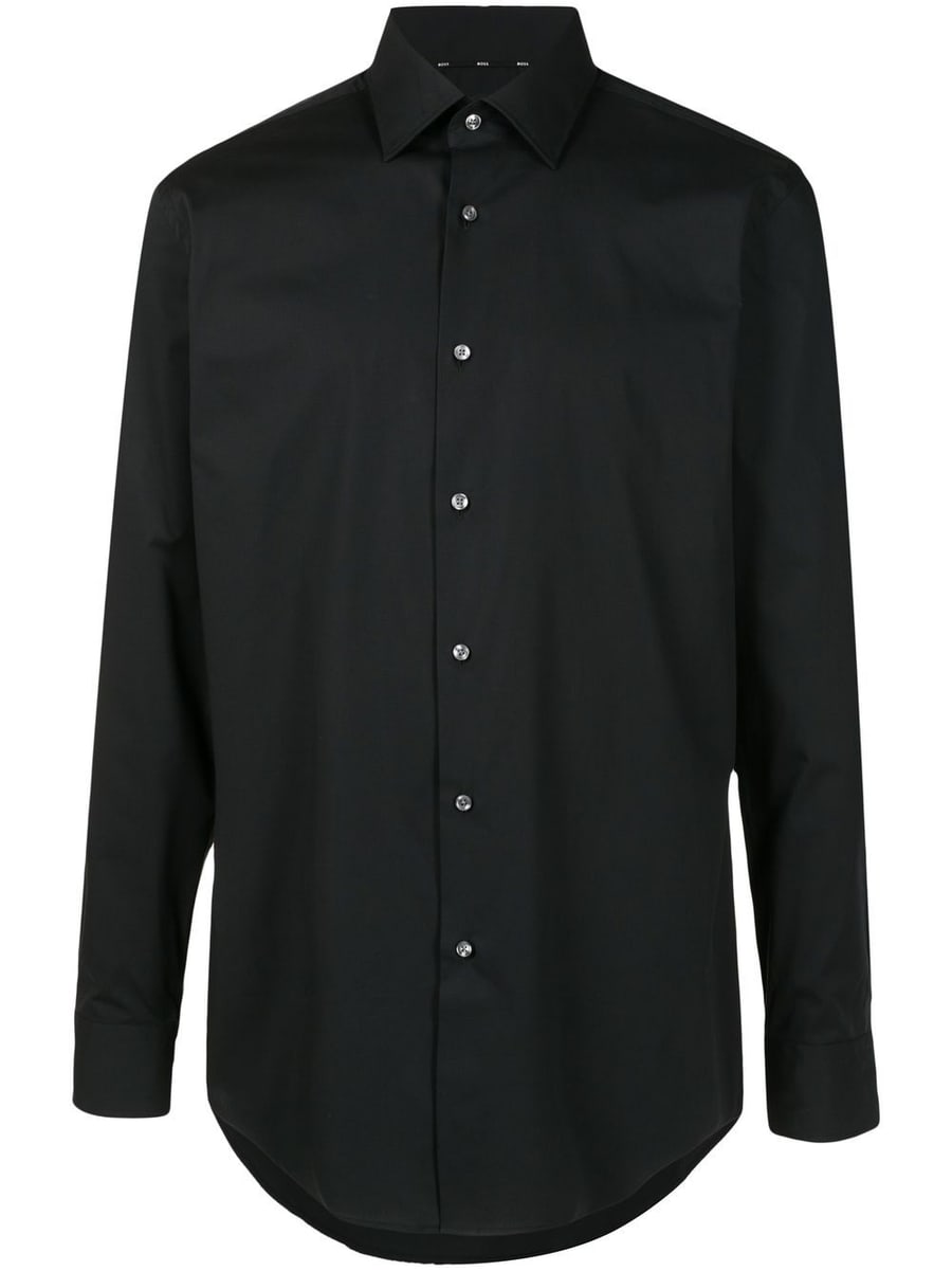 Boss Camicia H Hank in cotone elasticizzato