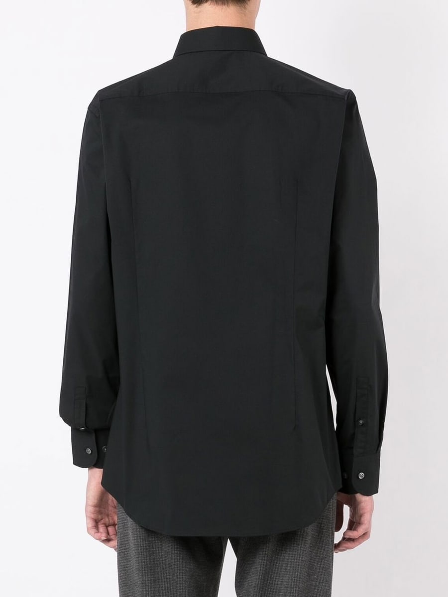 Boss Camicia H Hank in cotone elasticizzato, view 3