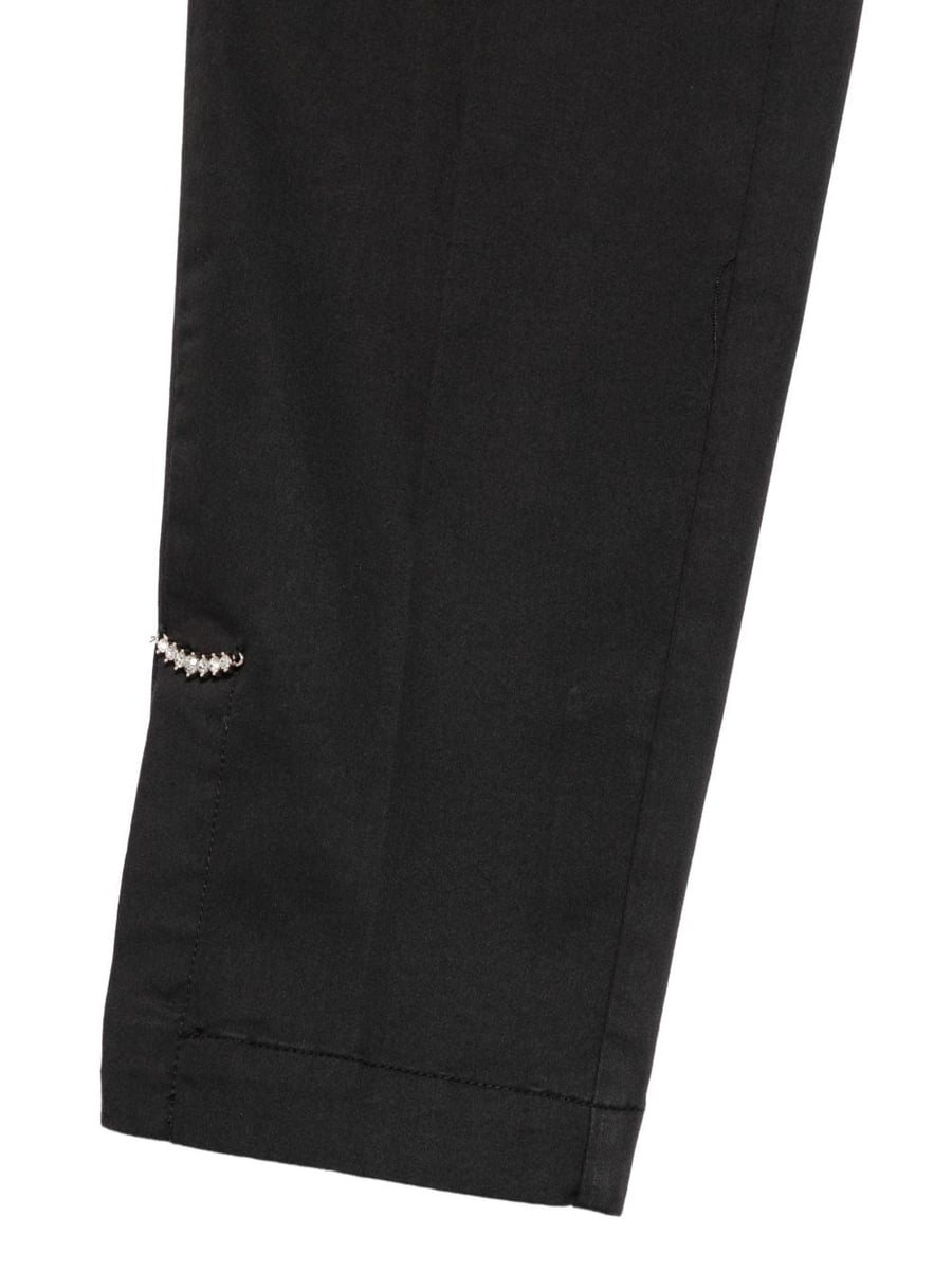 LIUJO Pantaloni classici neri, view 3