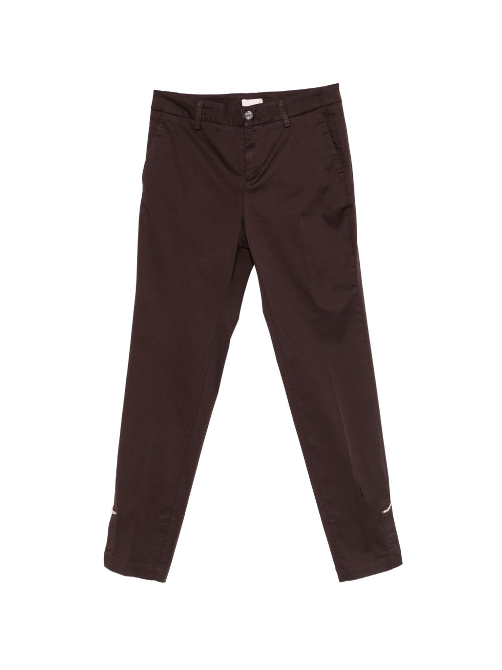 LIUJO Pantaloni classici marroni