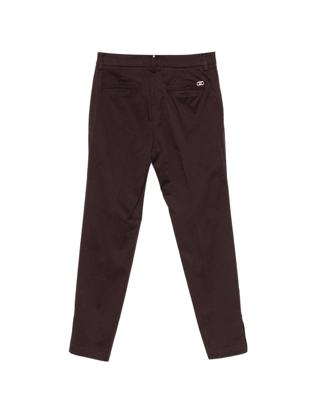 LIUJO Pantaloni classici marroni, view 2