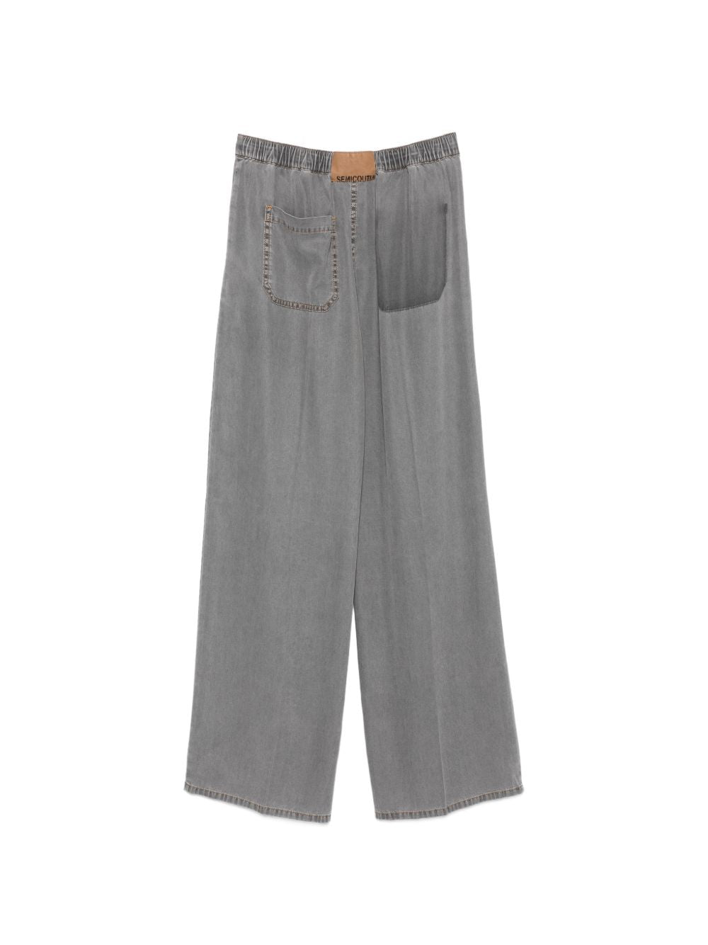 SEMICOUTURE Pantaloni Debora grigio scuro, view 2