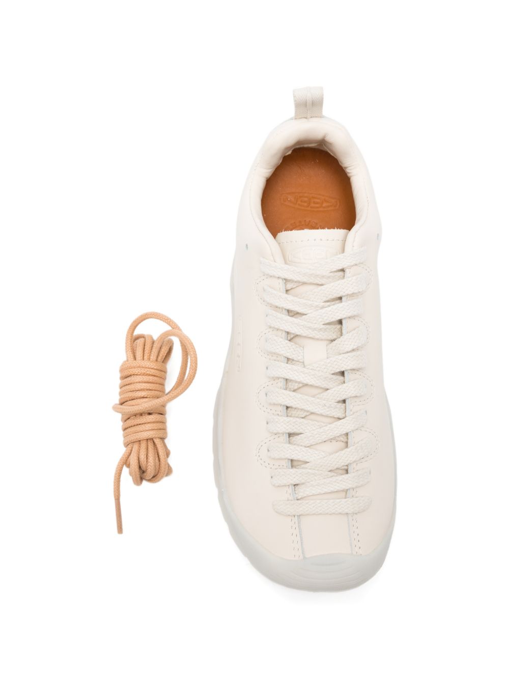 KEEN Sneakers Jasper avorio con lacci, view 2