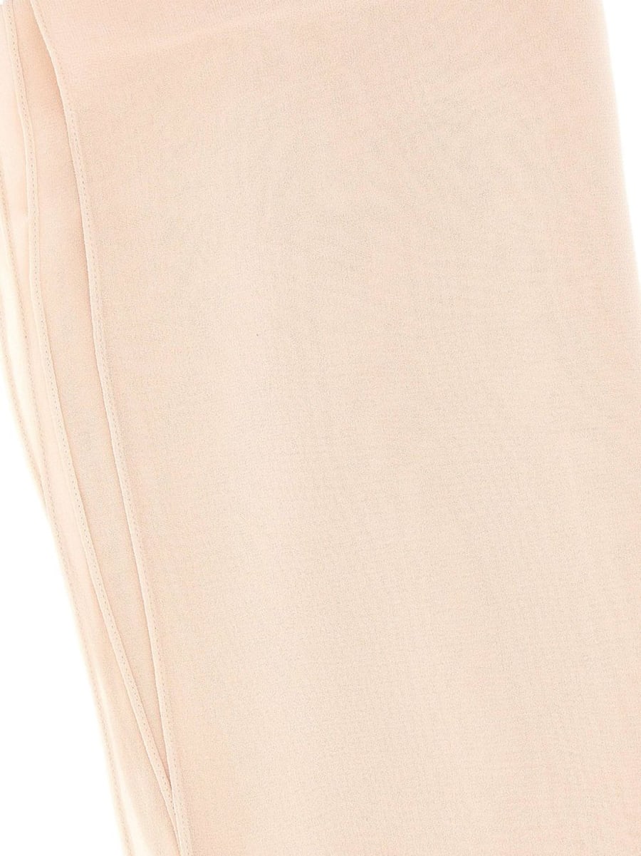 Max Mara Sciarpa leggera in seta rosa cipria, view 2
