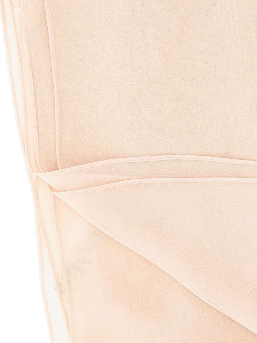 Max Mara Sciarpa leggera in seta rosa cipria, view 3