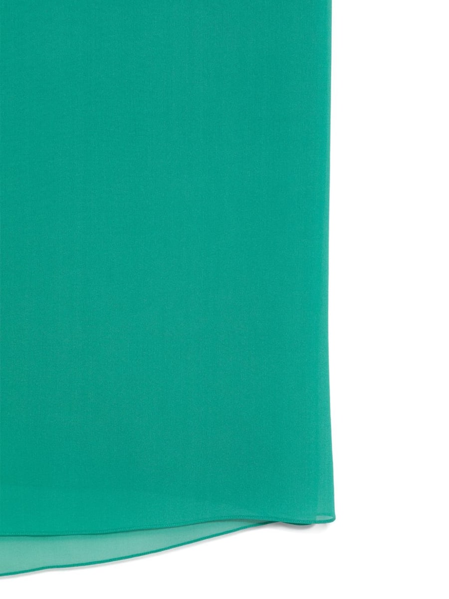 Max Mara Sciarpa leggera in seta turchese, view 3