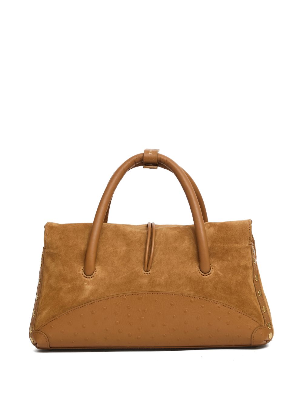 ZANELLATO Borsa tote zashmere & catus small suede, view 2