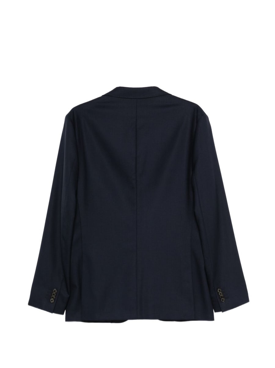 Corneliani Completo blu con giacca monopetto, view 3