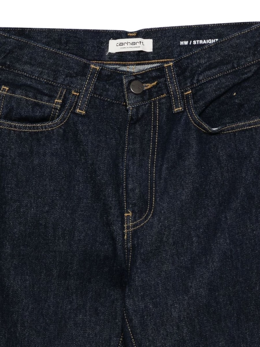 Carhartt WIP Jeans 'Noxon' in cotone nero, view 2