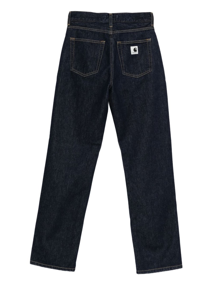 Carhartt WIP Jeans 'Noxon' in cotone nero, view 3