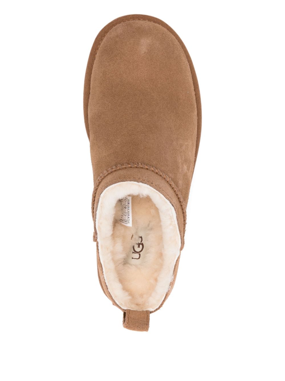 UGG Stivaletti 'Classic Micro' Color castagno, view 2