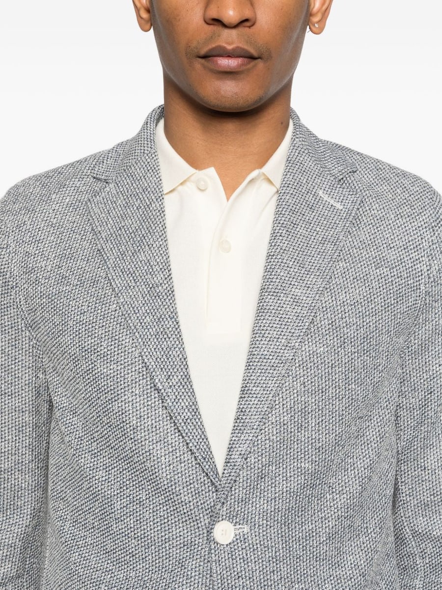 CIRCOLO 1901 Giacca blazer blu con tasche, view 5