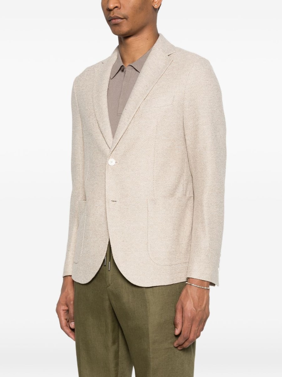 CIRCOLO 1901 Giacca blazer beige con tasche, view 4